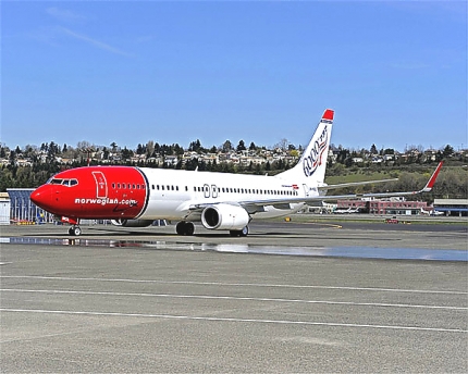 Norwegian sāks lidojumus no Rīgas uz Kopenhāgenu